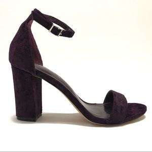 Madden Girl Beella Purple Velvet Heel